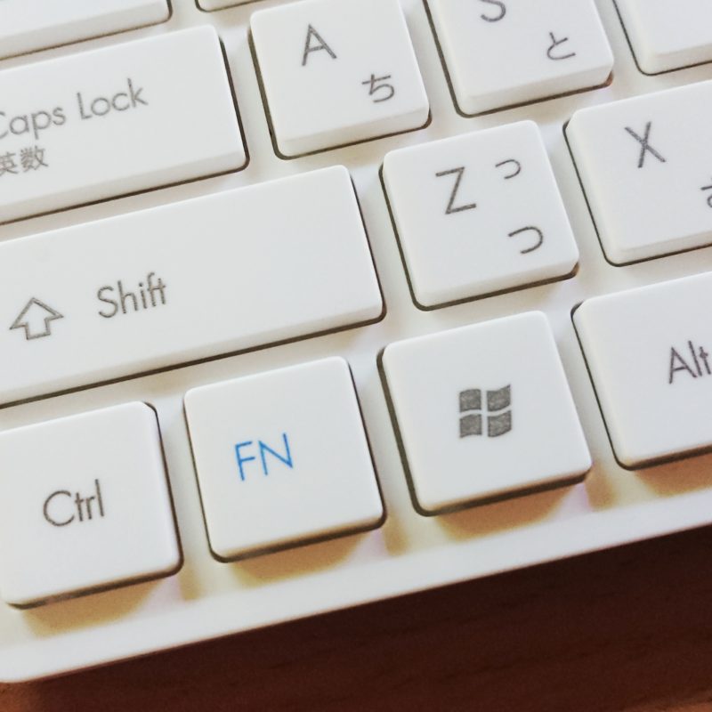 fnキー（ファンクションキー）の例